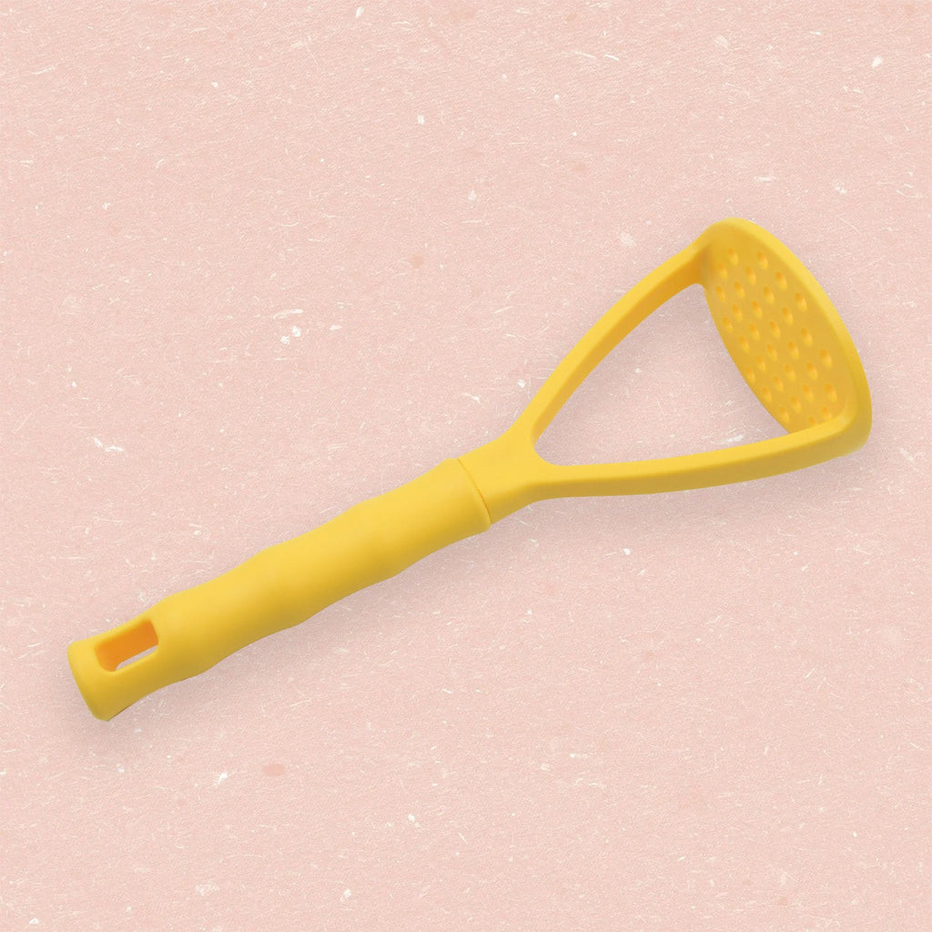 Potato Masher Tool - Heavy Duty Kitchen Utensil for Vegetables & Fruits with Comfort Grip (1 Pc)