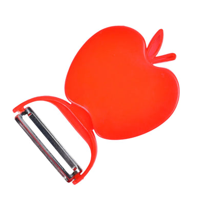PremiumAV Apple-Shaped Folding Peeler  Compact & Easy Veg Peeling