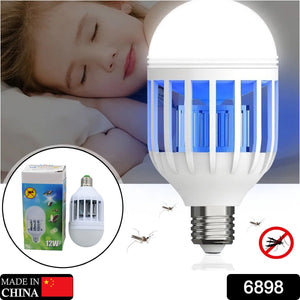 PremiumAV 12W Mosquito Killer Lamp E27 Summer Moths Flying Insects Led Zapper Mosquito Killer Lamp Light Bulb Household - PremiumAV