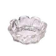 Stylish round tabletop ashtray for cigars and cigarettes, enhancing modern decor.