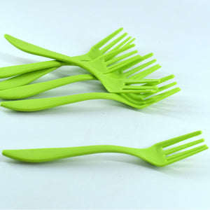 PremiumAV PremiumAV Small plastic 6pc Serving Fork Set for kitchen –  