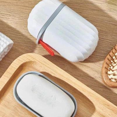 PremiumAV Stylish and Practical Soap Holder for Travel  Soap Box With Secure Seal and Non Leak Design Stylish Soap Box for Home, Bathroom, Hiking, Tra