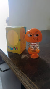 PremiumAV Cartoon Face, Spring Doll Dance Toy (1 Pc / With Color Box)  - PremiumAV