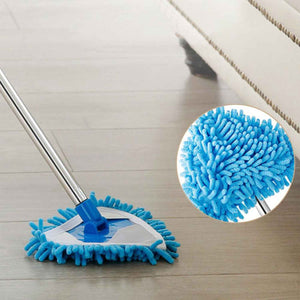 PremiumAV Rotatable Triangle Mop with Long Handle