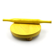 Durable dough rolling board, perfect for making chapatis, parathas, and other flatbreads.