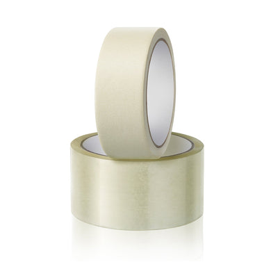 PremiumAV HIGH ADHESIVE TRANSPARENT TAPE FOR HOME PACKAGING. (120 meter)