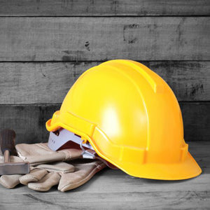 PremiumAV PremiumAV Yellow Plastic Hard Hat Construction Cap (1Pc Only) –  