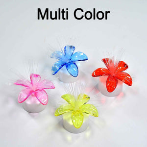 PremiumAV Fiber Optic Light, Mini Color Change LED Table Centerpieces, Light Up Candle - Pack of 12