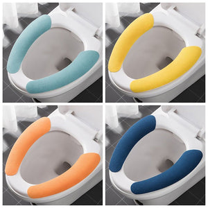 PremiumAV Toilet Seat Cover, Toilet Seat Cushion Soft and Warm Washable Toilet seat Cover Sheets Comfortable  - PremiumAV