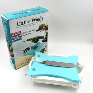 PremiumAV PremiumAV Adjustable Cut N Wash used in all kinds of household and kitchen purposes for cutting and washing simultaneously of vegetables and fruits et 