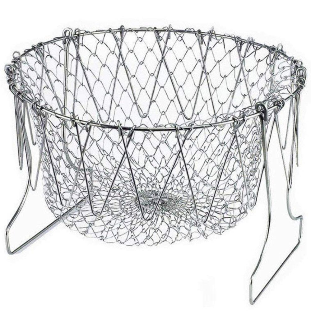 PremiumAV PremiumAV Foldable Strainer Chef Basket –  