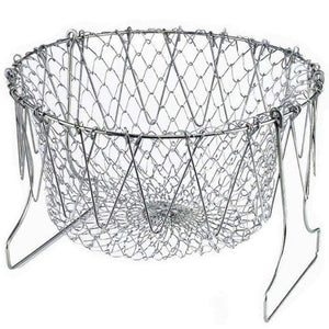 PremiumAV PremiumAV Foldable Strainer Chef Basket –  
