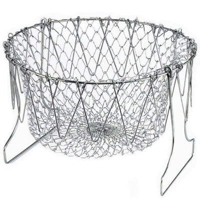 PremiumAV Foldable Strainer Chef Basket
