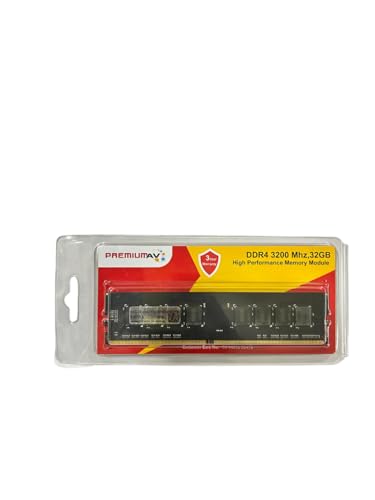 PremiumAV PremiumAV 32GB DDR4 3200MHz High Performance Memory Module  Fast, Reliable RAM for Enhanced PC Performance