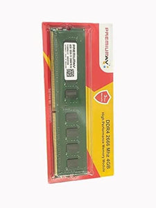 PremiumAV PremiumAV 4GB DDR4 Desktop RAM 2666MHz | High-Performance Memory for PC | Compatible with Intel & AMD | Low Power Consumption | 3-Year Warra - PremiumAV
