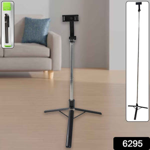 Selfie Stick with Tripod Stand (1 Pc / 160 Cm Long Approx)