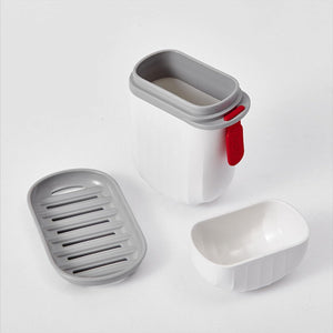 PremiumAV Stylish and Practical Soap Holder for Travel  Soap Box With Secure Seal and Non Leak Design Stylish Soap Box for Home, Bathroom, Hiking, Tra - PremiumAV