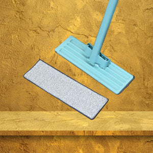 Rotating dust mop for efficient floor cleaning