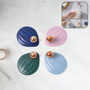 PremiumAV PremiumAV Self Adhesive Wall Hooks Waterproof Adhesive Sticky Stylish Hooks (4 Pc) –  