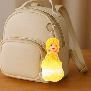 2-in-1 Kids Doll Rakhi cum Keychain – Stylish Soft Toy Rakhi for Raksha Bandhan & Daily Use as Bag or Key Ring (Mix Design)