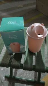 Cute Bear Shape USB Humidifiers Cup (1 Pc / Multicolor Light)