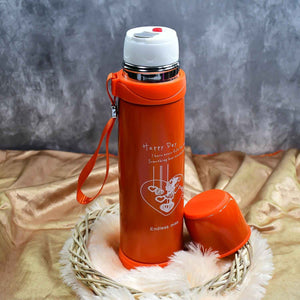 PremiumAV Stainless Steel Mix Bottle for Water & Beverages (1 Pc)