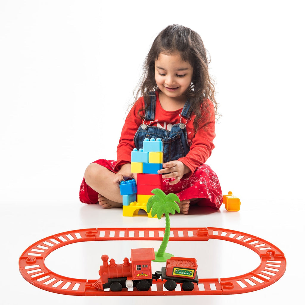 PremiumAV PremiumAV World Express Mini Train Play Set for kids –  