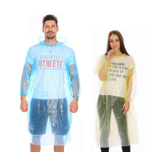 PremiumAV Disposable Rain Card Raincoat Easy to Carry Emergency Waterproof Rain coat RainCard