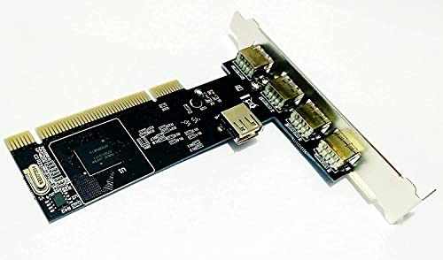 BIGPLAYER BIGPLAYER BigPlayer High Speed 5 Ports USB 2.0 Hub PCI Controller Card Controller Adaptor Module –  