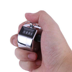 PremiumAV PremiumAV 4 Digits Hand Held Tally Counter Numbers Clicker –  