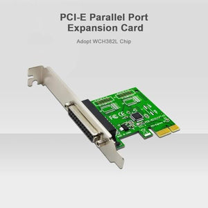 PremiumAV PremiumAV PCI-E Parallel Port Expansion Card PCI Express to LPT Port Converter Adapter for Tax Printer POS (LCMCBigPlayerC8760IN) - PremiumAV