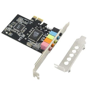 PremiumAV PremiumAV CMI8738 6-Channel PCI Express Digital 3D Audio Stereo Sound Card for PC Surround Sound for Gaming, Movies, and Music - PremiumAV