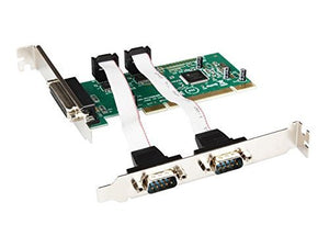 BigPlayer BigPlayer 2 x DB9 (Serial, RS232) & 1x DB25 (LPT1, Parallel) Ports PCI Card with Chipset - PremiumAV