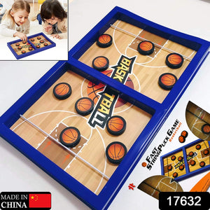 PremiumAV Fast Sling Basketball Puck Game Paced Table Desktop Battle Ice Hockey Game for Adults and Kids Parent-Child Winner Board Games Interactive T  - PremiumAV
