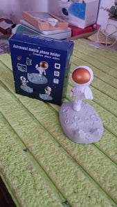 PremiumAV Mobile Holder Astronaut Phone Stand Planet Creative Fun 3D Design (1 Pc / Mix Design) - PremiumAV