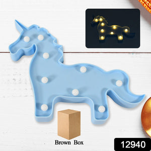 PremiumAV 3D LED Night Light Table Lamp for Party Birthday Wedding Atmosphere, Battery Operated Decorative Light Nursery Lamp for Bedroom and Wall Dec  - PremiumAV