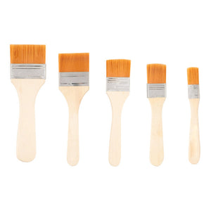 PremiumAV PremiumAV Artistic Flat Painting Brush - Set of 5 –  