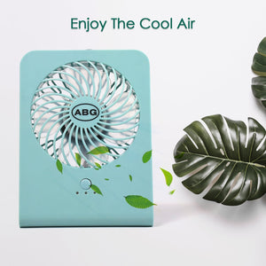 PremiumAV Portable Desk Fan  Big Table Fan with 3-Speed Settings for Office, School & Home (Battery Not Included) - PremiumAV
