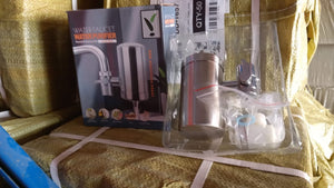 304 Stainless Steel Faucet Mount Water Filter, Water Purifier (1 Set)