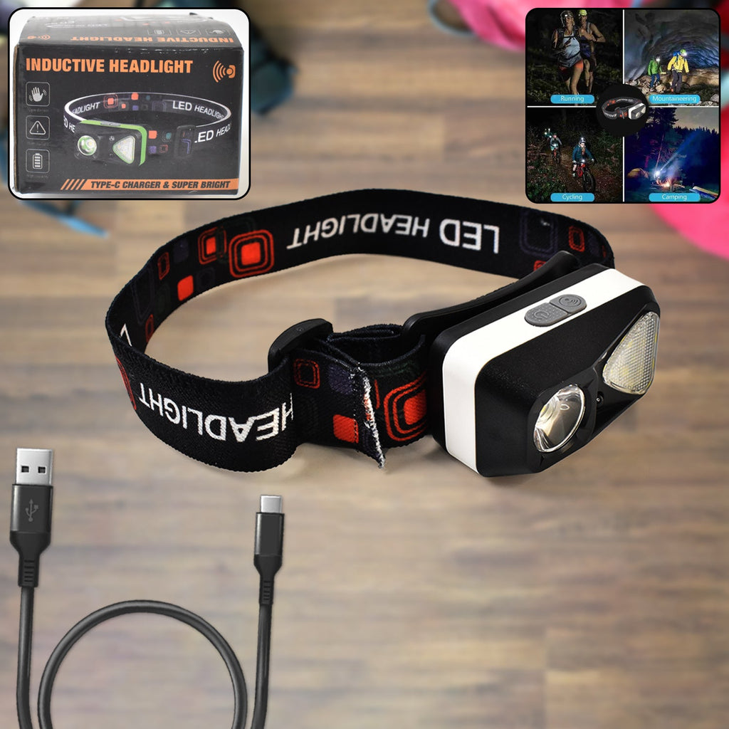 PremiumAV PremiumAV Ultra Bright Head-Mounted Flashlight –  