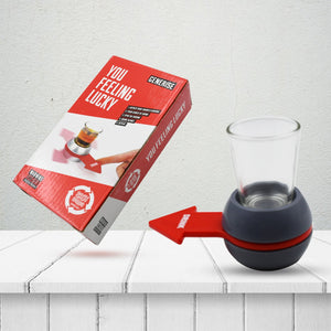 PremiumAV PremiumAV Shot Spinner Spin the Shot Fun Drinking Game Spin Shot Game Party Games for Adults Includes 1.7 oz Shot Glass –  