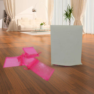 PremiumAV Organza Drawstring Gift Bags  Small Mesh Pouches for Wedding, Party & Festival Favors (50 Pcs Set)  - PremiumAV
