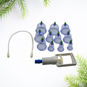 PremiumAV PremiumAV Suction Cups with Vacuum Pump, Suction Cup Set, Full Body Suction Cups, Acupuncture Suction Cups, Suction Cups for Therapy Suction and Body  
