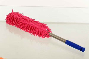 PremiumAV Multipurpose Microfiber Cleaning Duster With Extendable Telescopic Wall Hanging Handle