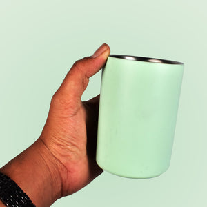 PremiumAV PremiumAV Vacuum Glass 304 Stainless Steel Home Office Lidless Anti-Scald Water Cup Drink Mug –  