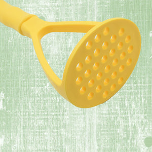 Potato Masher Tool - Heavy Duty Kitchen Utensil for Vegetables & Fruits with Comfort Grip (1 Pc)