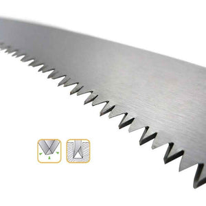 PremiumAV FOLDING SAW FOR TRIMMING, PRUNING, CAMPING. SHRUBS AND WOOD