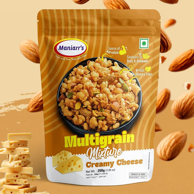 PremiumAV Maniarr's Creamy Cheese ROASTED MULTIGRAIN MIXTURE (200Gm)