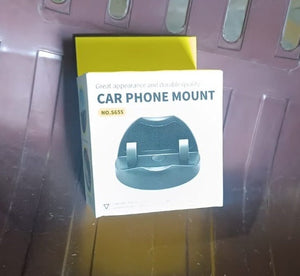 PremiumAV 2 in 1 Car Anti-Slip Mat, Phone Holder Non Slip Sticky Phone Mount Holder (1 Set) - PremiumAV