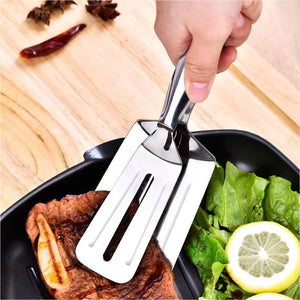 PremiumAV PremiumAV Multifunction Stainless Steel Cooking & BBQ Tongs –  